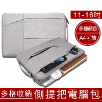 單側手提式筆電收納包 防撞 防潑水 防刮設計 筆電包 商務用 macbook 內膽包