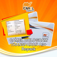 Baru - Camel Sticker Vinyl Hologram Pelangi Rainbow Laser Holographic A3+ Stiker Digiprint Laser Ton