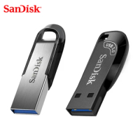 SanDisk USB Flash Drive 32GB USB3.0 Pen Drives Pendrive 150MB/s 16GB 64GB 128G 256G Mini Flashdrive 512GB Memory Stick for PC