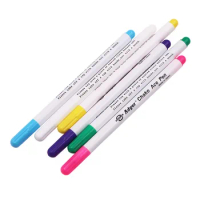 1/2/3PCS Disappearing Erasable Ink Fabric Marker Pen Cross Stitch Water Erasable Pen Tailor'S Quilting Sewing Tools Dressmaking