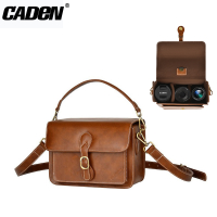 Spot parcel postCADeN Carden Women's Casual Camera Bag R Single-Shoulder Camera Bag D80 Mirrorless Camera Camera Bag pu Leather backpack