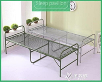折疊床加固雙絲鋼絲床彈簧床軟床單人午休床陪護床簡易YYS