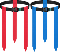 Flag Football Belts 2/10/14 pcs of Adjustable Flag Football Set with Flags Suitable for Youth Adults
