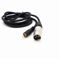 New Female XLR audio Cable Female to Male double RCA audio Cable Stereo OFC Audio Cable for Mixer Balanced audio cable
