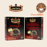 Cà phê hòa tan Americano KING COFFEE - Hộp 15 gói x 1g