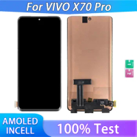 OLED For vivo X70 Pro V2145A LCD Display Touch Screen Digitizer Assembly Replacement For X70Pro+ V2114 LCD