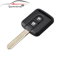 2 Buttons Replacement Car key Shell FOB For Nissan Qashqai Navara Micra NV200 Patrol Y61 2002-2016 car key shell