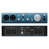 PreSonus AudioBox ITWO portable USB audio interface 2 in 2 out for mobile musicians,sound designers,and podcasters
