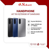 (CHAT ADMIN UNTUK PENGIRIMAN INSTANT) SAMSUNG Handphone 5G Layar Amoled AI A17 8/256GB Hp Samsung Ka