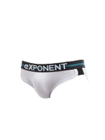 กางเกงชั้นในชาย BambooSoft SkinSense Instinct Sport Panel Brief สีขาว