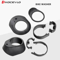 Kocevlo Bike Clamp Plastic Mountain Bike Clamp Seatpost Bicycle Clamp Stem Washer Bicycle Washer Spacer