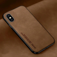 TPU Silicone'For case Apple Iphone X Xs Max Xr leather'For case iphone X Xs Max Xr