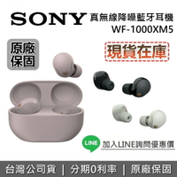 【全館領券再折+限時下殺】SONY 索尼 WF-1000XM5 真無線降噪藍牙耳機 降噪藍牙耳機 藍芽耳機 台灣公司貨