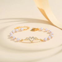 LM222 Gelang Wanita Rantai Hias cinta Gelang Aksesoris Bisa Disesuaikan Bracelets