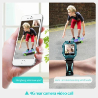 Kids Smart Watches For Children's Smart Watch With Sim 4G GPS Wifi Camera Video Call Baby Smartwatch For Boy Girl Gift
