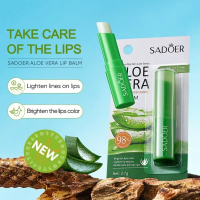 oecoi Mới Nuôi dưỡng Son dưỡng môi Aloe Bền bỉ Dưỡng ẩm Kem lót son môi Vitamin Vaseline Son dưỡng ẩ