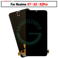 For Realme XT / X2 X2Pro LCD Display + Touch Screen Digitizer Assembly Replacement Parts For RealmeXT / RealmeX2 Pro