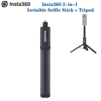 Insta360 2-in-1 Invisible Selfie Stick + Tripod For ONE X2 / ONE R / ONE X /Insta360 Selfie Stick + Tripod