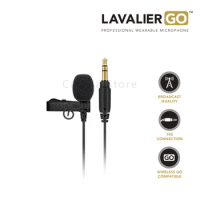 Original Rode Lavalier Go Microphone Shotgun Mic Interview Voice Recording for Lavalier Wireless go Canon Nikon SONY DSLR DV