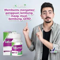 SOLUMA suplemen lambung maag atasi asam lambung GERD