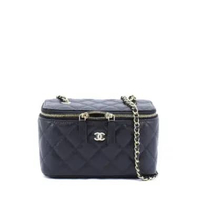 Chanel Vanity Case Caviar Black GHW I16525C