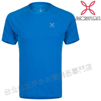 MONTURA 排汗衣/運動上衣/快乾圓領短袖 SKIN 2 T-SHIRT 男款 MTTGU03X 21 淺藍