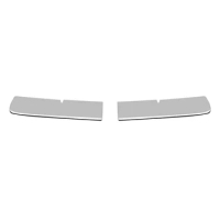 For Nissan Serena C27 Highway Star Chrome Under Front Center Grille Grill Moulding Strips Cover Trim Car Styling
