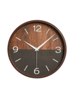 Wallclock Smile  12 Inch 200670B Brown