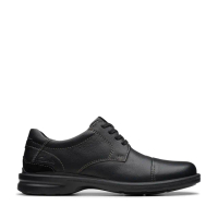 【Clarks】男鞋 Gessler Cap 輕鬆自如橫飾正裝休閒鞋 皮鞋(CLM79429C)