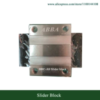 ABBA Linear Bearing BRH15A, Slider Block BRC15A0, Rail Bearing BRC15AO