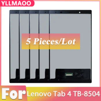 5 PCS For Lenovo Tab 4 TB-8504 TB-8504F TB-8504N TB-8504X TB-8504P LCD Display With Touch Screen Glass Sensor Assembly