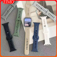 Silicone Strap For Iwatch Apple Watch Ultra 2 SE Series 9 8 7 49mm 45mm 41mm 44mm 40mm 42mm 38mm Spo