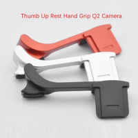 Metal Hot Shoe Thumb Rest Hand Grip for Leica Q2 Camera Hotshoe Bracket Adapter Black