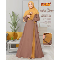 KEKE Gamis Dewasa GDK IESHA SERIES 2104 Busana By KEKE