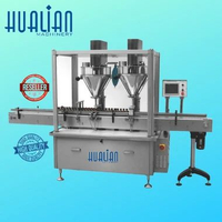 Automatic Digital Auger Spice Chili Milk Dry Powder Filling Bottles Jars DZF-2
