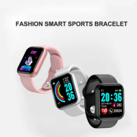 New Version D20/Y68 Smart Watch Men'S And Women'S Watches Bluetooth Sports Fitness Smart Heart Rate Monitor Blood Pressure Watch