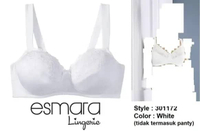 Bra Esmara Style Nonpad Nonwire Color White With Lace 42D