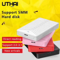15mm 2.5 Inch USB 3.0-3.1 SATA HDD Enclosure SSD Notebook Mobile Desktop / Notebook Can Use Hard Disk Box Support 8TB Storage