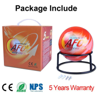 ครื่องดับเพลิง Fire Loss Ball ลูกบอลดับเพลิงอัตโนมัติ AFO (AUTO FIRE OFF) น้ำหนัก 1.3​ kg. Fire Exti