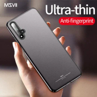 For Huawei Nova 5T Case MSVII Ultra Slim Frosted Hard PC Cover For Huawei Nova 5T Nova5T Shockproof Phone Cases