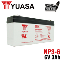 【CSP】YUASA湯淺 密閉電池 NP3-6 6V3AH 6V,3AH 精密儀器 電子秤 電子磅秤 醫療儀器
