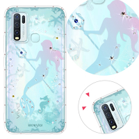 KnowStar Google、vivo 系列 奧地利彩鑽防摔手機殼-美人魚(Pixel9ProXL/Pixel8/Pixel7/V40Pro/V30/X90/X80)