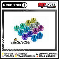 Probolt Titanium Mur Pentil Ban Motor King Nut Grade 5