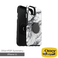 【OtterBox】iPhone 11 6.1吋 Symmetry炫彩幾何泡泡騷保護殼(白大理石)
