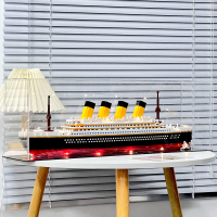 Titanic Compatible with Lego Building Blocks High Difficulty Giant Puzzle Assembling Building Blocks
