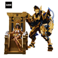 1/10 MS GENERAL The Gluttony SIN-01 Cleopatra Anubis Luminous Throne Mecha Girl Model Kit Assembled In Stock