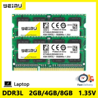 DDR3L 2GB 4GB 8GB Laptop Memory Ram 1066 1333 1600Mhz PC3L 8500 10600 12800 1.35V 204Pin SODIMM Notebook DDR3L Memoria RAM