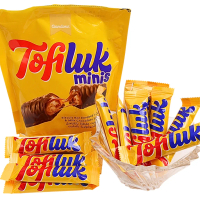 Tofi Luk 2 Biscuit Caramel & Chocolate  ( 264g , 160G Mini )