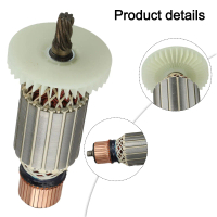 Rotor mesin keluli MT240, 7 gigi; motor mesin keluli 350; mesin pemotongan 355