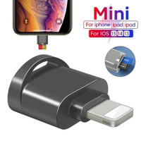 Mini Micro Card Reader for iPhone IOS 13 8-pin Card Reader TF Memory Card Adapter Cardreader for Ios Lightning for iPad iPhone